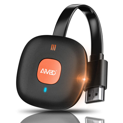 4K Miracast Wireless HDMI Dongle for TV/Projector/Monitor, Wireless Display Adapter Wi-Fi Dongle with Screen Mirror, Video Support for Miracast/DLNA/Air Play with iPhone/iPad/Tablet/Laptop