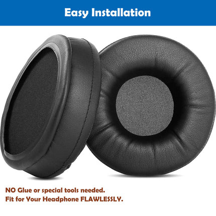DowiTech Professional kõrvapadjade vahetus, ühildub Sony MDR-RF865R MDR-RF865RK kõrvaklappidega. Nahasõbralikust nahast ja mäluvahust kõrvapadjad.