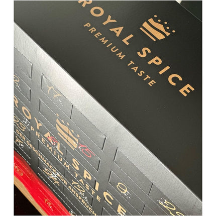 Royal Spice'i advendikalender 2024 – jõulukalender vürtsidega, mis sisaldab 24 kvaliteetset vürtsisegu ja vürtsinäidist – uusi tooteid ja populaarseid klassikuid kingituseks ja nautimiseks.