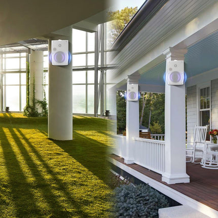 STUDIOFINIX 6.5-inch outdoor wall speaker 400W white