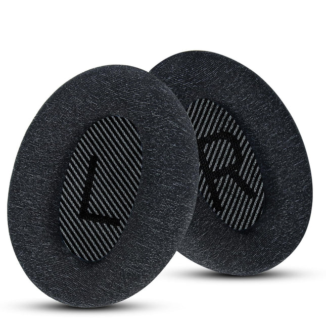 Comfortable Fabric: Wzsipod Ear Pads for Bose QuietComfort 35 / QC35ii Headphones, Compatible with QC45, QC25, QC2, QC15 and More, Exclusive Replacement Parts, S2