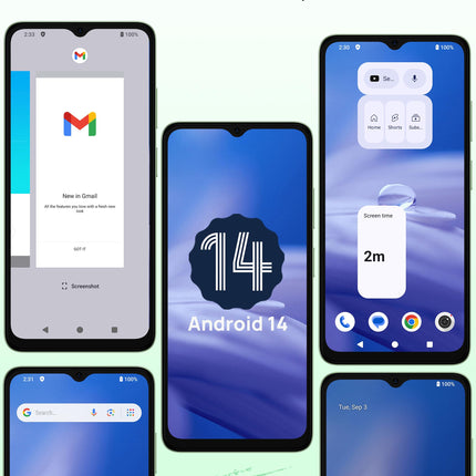 Ulefone Note 19 nutitelefon ilma lepinguta Android 14 nutitelefon 6,56" HD+ ekraan, 6GB+64GB/512GB lukustamata mobiiltelefonid, 8MP kaamera, 5000mAh, 4G kahe SIM-kaardiga odav mobiiltelefon/Face ID/GPS, 2-aastane garantii