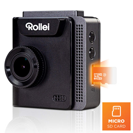Rollei Dashcam 402 GPS-i ja G-anduriga | Seadustele vastav esikaamera autole | 1080p Full HD | Autokaamera jälgimiseks ja parkimise jälgimiseks | Videoregistraator silmusfunktsiooniga