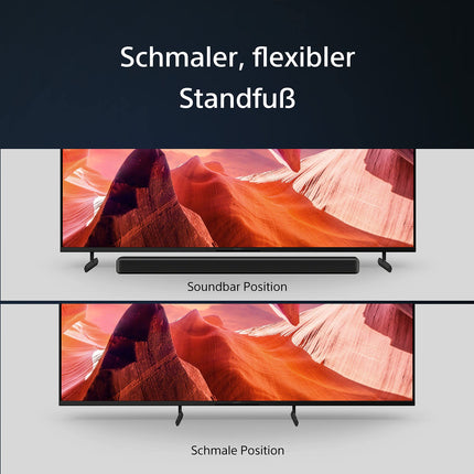 Sony BRAVIA, KD-50X80L, 50-tolline televiisor, LED, 4K HDR, Google TV, nutiteler, töötab Alexaga, BRAVIA CORE, TRILUMINOS PRO, HDMI 2.1, mängumenüü ALLM-iga