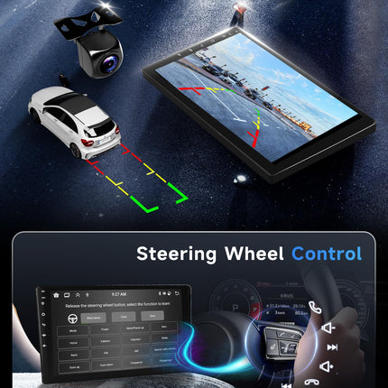 8 südamikku 6+128G Android autoraadio Suzuki SX4 2006-2013/FIAT Sedici 2005-2014 juhtmevaba Carplay 9-tollise Android Auto Mirror Linkiga Bluetooth FM/RDS/EQ/DSP WiFi GPS rooliratta juhtimine tahavaatekaamera