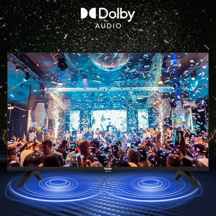 TuTu TUB32HN1NC televiisor 32-tolline (80 cm) LED HD-Ready kolmekordne tuuner (DVB-T/T2-CS/S2) HDMI USB meediapleier CI/CI+ hotellirežiim keskjalg