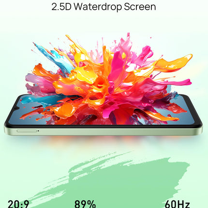 Ulefone Note 19 nutitelefon ilma lepinguta Android 14 nutitelefon 6,56" HD+ ekraan, 6GB+64GB/512GB lukustamata mobiiltelefonid, 8MP kaamera, 5000mAh, 4G kahe SIM-kaardiga odav mobiiltelefon/Face ID/GPS, 2-aastane garantii