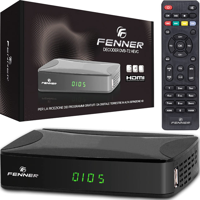Dekooder DVBT2 HD 1080p automaatne sünkroniseerimine maapealne digitaalne dekooder 2022 HDMI HEVC Main 10-bitine H265 võtab vastu KÕIKI tasuta kanaleid DOLBYDIGITAL+ (GX1 (ilma nuppudeta)
