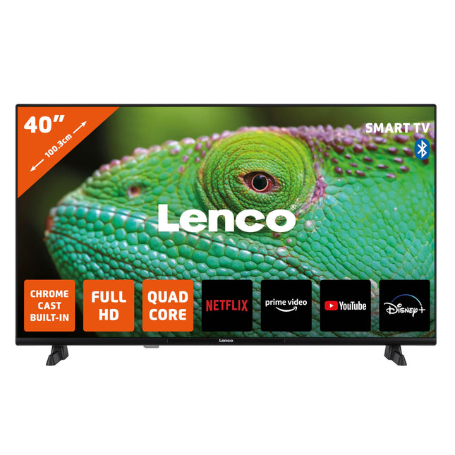 Lenco LED-4044BK - 40-tolline Androidi nutiteler, Full HD, 2024, must