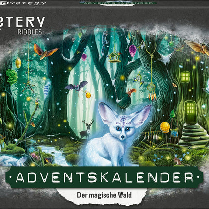 Ravensburger 23627 - Saladuslik advendikalender - Võlumets - 24 puslet EXIT-huvilistele alates 10. eluaastast