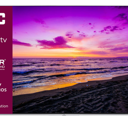 JVC LT-65VA7255 65-tolline televiisor/Android TV (4K Ultra HD, HDR Dolby Vision, kolmekordne tuuner, Bluetooth, Dolby Atmos) [2023], must