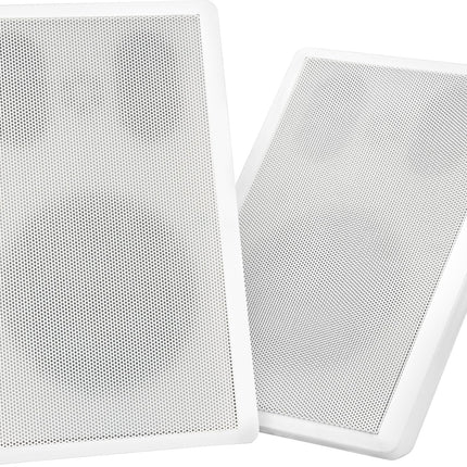 Pronomic FLS-540E WH lamepaneeliga seinakõlarite paar (HiFi lamekõlar, 2-ribaline karp, 5,25"/133 mm bassikõlar, 1,2"/30 mm kõrgsageduskõlar, 30/60 vatti (RMS/tipp), sidestusposti ühendus) valge