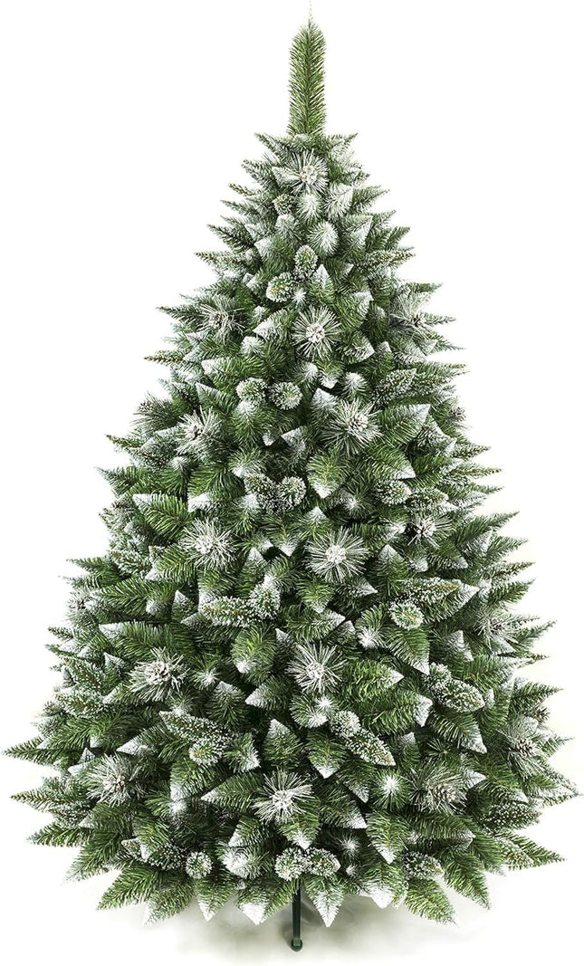 AmeliaHome kunstkuusk 120 cm kuusk jõulupuu mänd PVC jõulukaunistus Lemmy
