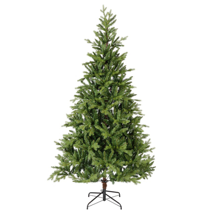 Everlands_Allison Pine_Árbol de Navidad Artificial_240cm_aspecto Natural_Pie estable de Metal_2386 punkti PVC-st ja PE_läbimõõt 152cm