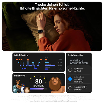 Samsung Galaxy Fit3 Smartwatch, Fitness Watch as Fitness Tracker and Activity Tracker, Gray, Includes 36-Month Manufacturer's Warranty [Exclusively at Amazon]