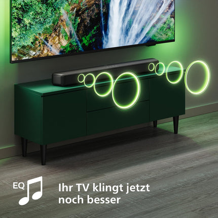 Philips TAB5109 heliriba 2.0-2 kanaliga 120W, DTS Virtual X, Bluetooth 5.4, HDMI ARC, optiline ja USB-ühendus - tumehall