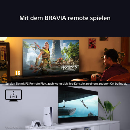 Sony BRAVIA 8 OLED 55-tolline 4K HDR Google'i nutiteler (2024) | Mängufunktsioonid, IMAX Enhanced, Dolby Vision Atmos, Chromecast, Apple AirPlay, 120Hz 55XR80