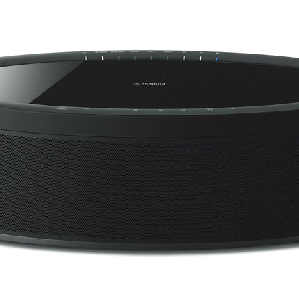 Yamaha MusicCast 50 muusikakast (mitmetoaline stereokõlar, mis ühildub Alexa hääljuhtimisega – mugav muusika voogedastus – juhtmevaba kõlar ruumi täitva heliga) must
