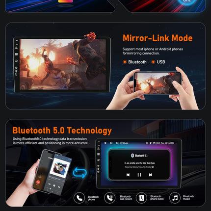 BXLIYER Android 14 autoraadio Citroen Jumpy 3 / Peugeot Expert/Toyota Proace/Opel Vivaro (2016-2021) GPS - juhtmevaba CarPlay Android Auto - 2G+32G - IPS 9-tolline 2 DIN - DAB roolil juhtimine
