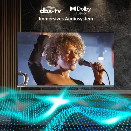 CHIQ 40-tolline (100 cm) nutiteler, FHD HDR10, Google TV, kolmekordne tuuner DVB-C/T/T2/S/S2, Dolby Audio, DBX-TV, sisseehitatud Chromecast, HDMI, USB, metallivaba