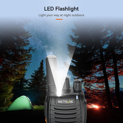Retevis H777H kahesuunaline raadiosaatja, peidetud LED-ekraaniga raadiosaatja, loetavus, ühe klõpsuga sidumine H777, USB-C, VOX, hädaabinumber, raadiosaatja telkimiseks, jalgrattasõiduks (1 pakk, must)