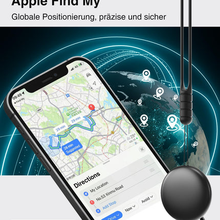 Võtmeleidja õhujälgija nutikas silt - 2 tk pakis, objektiotsija, ühildub rakendusega Find My (ainult iOS), jälgimine üle maailma, vahetatav aku, jälgija võtmetele/kohvritele/kottidele