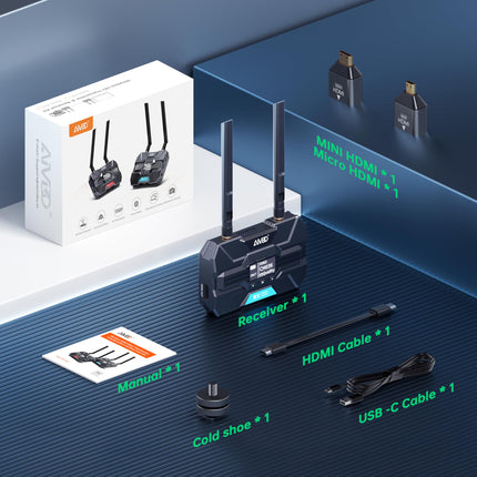 Wireless HDMI Pro Receiver, RX Only, Supports Up to 4 RXs
