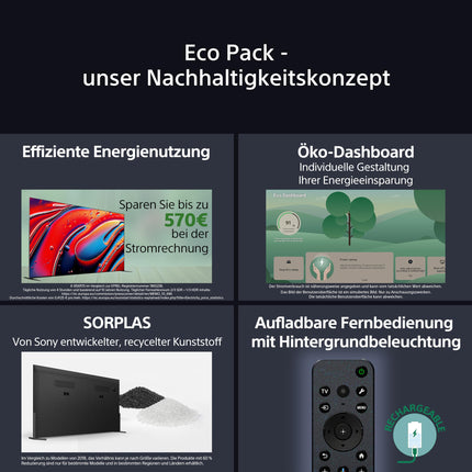Sony BRAVIA 7 QLED (XR l Mini LED) 75-tolline 4K HDR Google'i nutiteler (2024) | Mängufunktsioonid, IMAX, Dolby Vision Atmos, Chromecast, AirPlay, 120Hz 75XR70