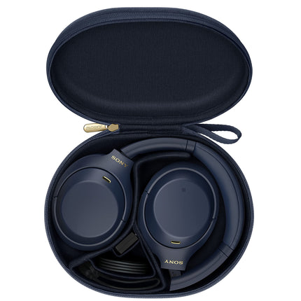 Sony WH-1000XM4 juhtmevabad Bluetooth-mürasummutavad kõrvaklapid (30-tunnine aku, puutetundlik andur, kiirlaadimine, Amazon Alexa jaoks optimeeritud, mikrofoniga peakomplekt) Kesköösinine