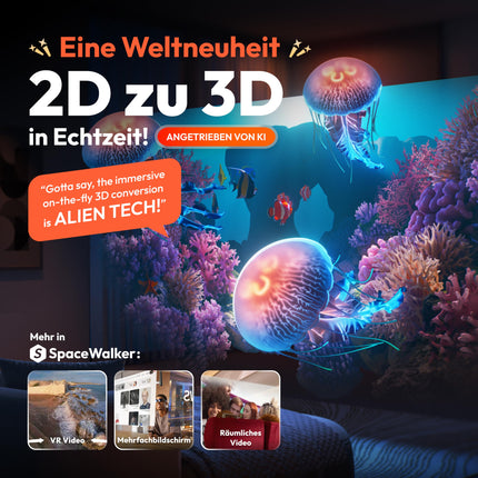 VITURE Pro XR/AR prillid, 135-tolline 120 Hz 1000 niti üliselge ekraan, Harman Audio, elektrokroomne film, videoprillid, mis ühilduvad iPhone 16/15/Androidi/Maci/PC/Steam Decki/mängukonsoolidega
