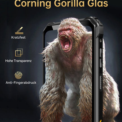 OUKITEL WP23 Android 13 välistingimustes kasutatav mobiiltelefon 10 600 mAh vastupidav nutitelefon 6517 tolli HD+ 7 GB + 64 GB 1 TB laiendatav ilma lepinguta 13 MP + 5 MP kaamera 4G kahe SIM-kaardiga, IP68/NFC/OTG/GPS/Face ID, roheline