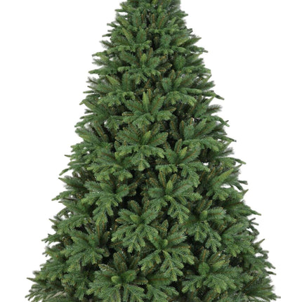 Christmas Tree Realistic Leaves PVC Pe Superfulte Green Quick Opening 210 cm - 2971 Branches