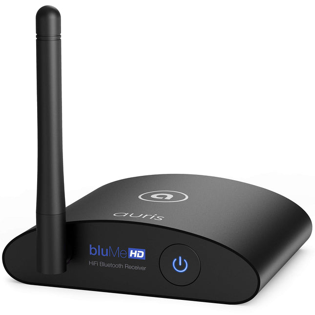 Auris Blume HD Music 5.2 Bluetooth-vastuvõtja pika levialaga - HiFi juhtmevaba audio-Aux-Bluetooth-adapter koos Audiophile DAC-i, LDAC-i ja aptX HD-ga stereosüsteemi voogedastuseks - Aux-adapter