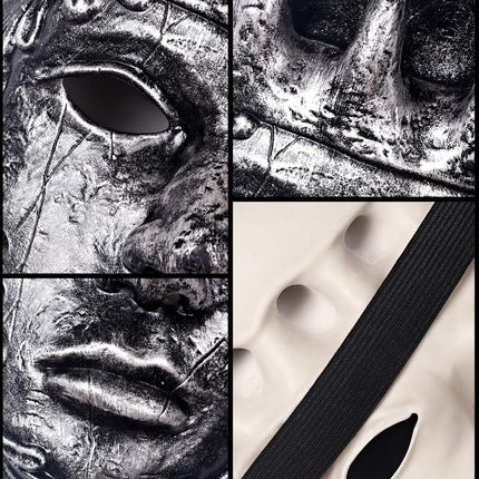 keland Hirmuäratav Halloweeni mask Jube kuristiku kuningakroonimask Veneetsia täismask (must)