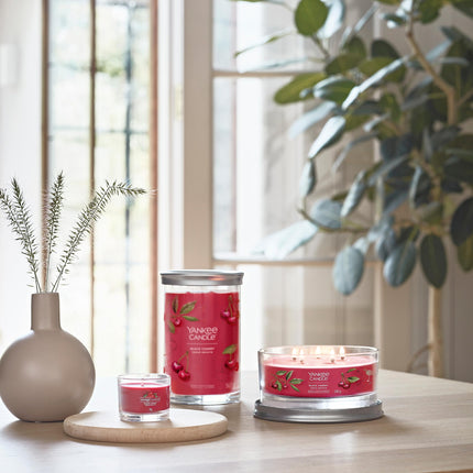 Yankee Candle lõhnaküünla kinkekomplekt | Musta kirsiga toovküünlad | Sojavaha segu | 3 tükki