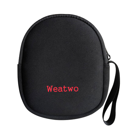 Headphone Case for Foldable Headphones/Neckband Earphones, Headset Storage Earbud Protective Bag, Headphone Bag for Sony, JBL, Beats, Bose, Skullcandy, Plantronics, Sennheiser (Black)