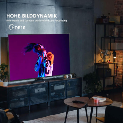 JVC 43-tolline nutiteler, millel on TiVo Full HD tugi, HDR-teler kolmekordse tuuneriga, LED-teler LT-43VF7555