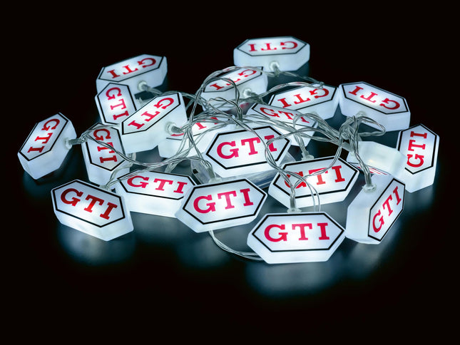 BRISA VW kollektsioon - Volkswageni 3D akuga valguskett aiavalgustusega peovalgusti GTI disain (sise-/3 m/LED/GTI/kuusnurkne)