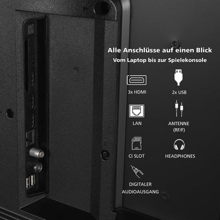 Toshiba 50QV2363DAW 50-tolline QLED-teler/VIDAA nutiteler (4K UHD, HDR Dolby Vision, kolmekordne tuuner, Bluetooth, Dolby Audio)