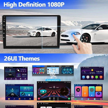 [2+64G] SIXWIN Android 13 autoraadio Ford Fiestale 2009-2017 koos Carplay/Android Auto/Mirrorlinkiga, 9-tolline mahtuvuslik puuteekraan, toetab WiFi/GPS/FM/Bluetoothi