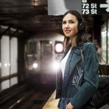 Denon AH-GC30 Wireless Over-Ear Headphones with Noise Cancelling (ANC), Bluetooth, Hi-Res, Microphone, 20-hour Battery Life