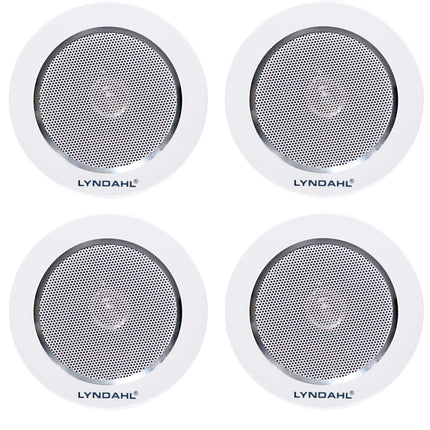 Lyndahl kõlarikomplekt Bluetooth 4-kanalilise võimendiga AMP4X15BT ja 2-ribalise kõlaripaar CS120AL, 2 või 4 sisseehitatud kõlariga. Laekõlar 4 kõlariga.