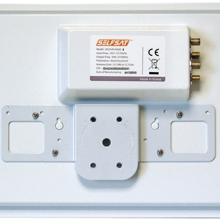 Selfsat H30D4+ Quad flat antenna for four users including window mount