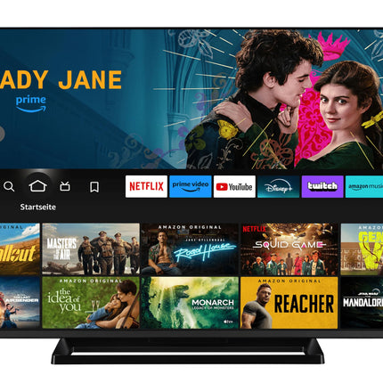 Toshiba 50-tolline Fire TV (4K UHD nutiteler, HDR Dolby Vision, kolmekordne tuuner, sisseehitatud Alexa, Onkyo heli) 50UF3F63DAZ