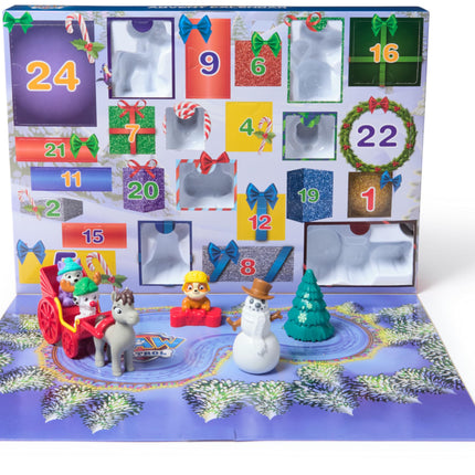 PAW Patrol: 2024 Advent Calendar with 24 Surprise Toys - Figures, Accessories and Kids Toys for Boys &amp; Girls Ages 3 and up!