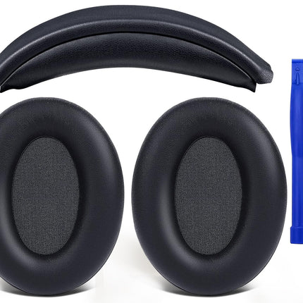SOULWIT kõrvapadjad + peavõru, peavõru vahetuskomplekt Sony WH-1000XM3 kõrvaklappidele, peavõru vahetuspadi ja kõrvapadjade parandusosa
