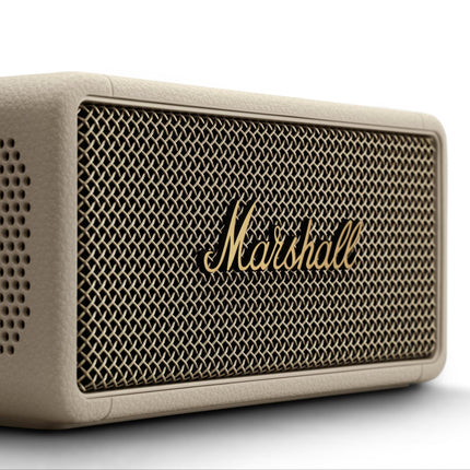 Marshall Middleton Wireless Portable Bluetooth Speaker, Over 20 Hours of Portable Playtime, IP67 Waterproof – Cream