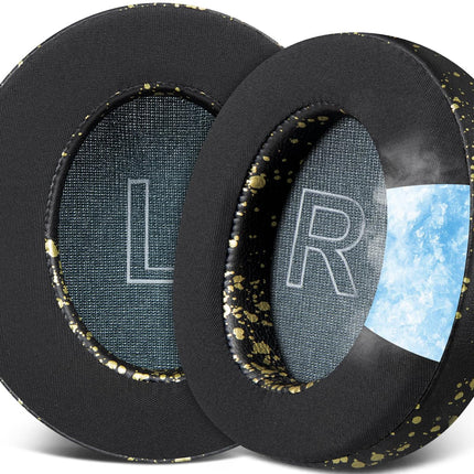 SOULWIT Cooling Gel Replacement Ear Pads for Anker Soundcore Life Q30/Q35 Headphones, Ear Pads Cushions with Ice Silk Fabric, High-Density Noise Reduction Foam