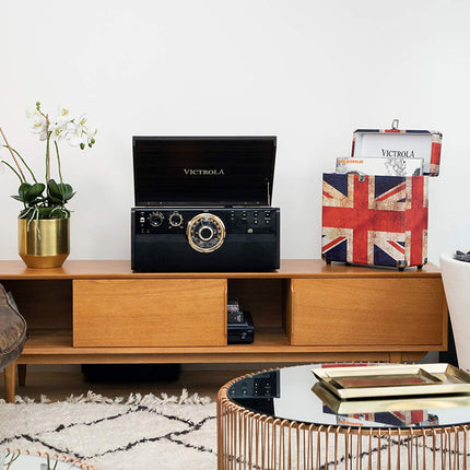 Victrola Empire 6-in-1 Bluetooth Turntable Music Centre