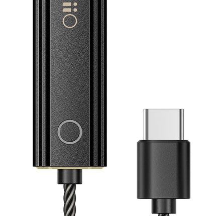 FiiO JadeAudio KA1 kõrvaklapivõimendi, pisike USB DAC, kõrge eraldusvõimega, 3,5 mm kadudeta, nutitelefonidele/arvutitele/sülearvutitele/mängijatele (tüüp-C, must)